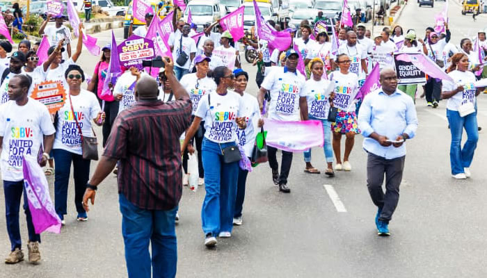 SGBV ADVOCACY WALK