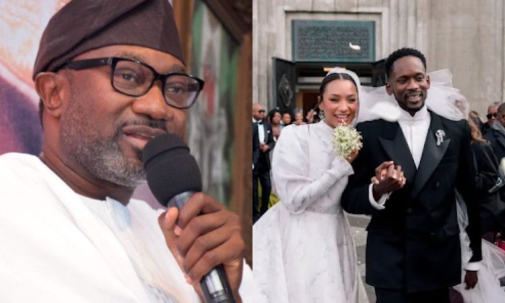 Temi Otedola's wedding