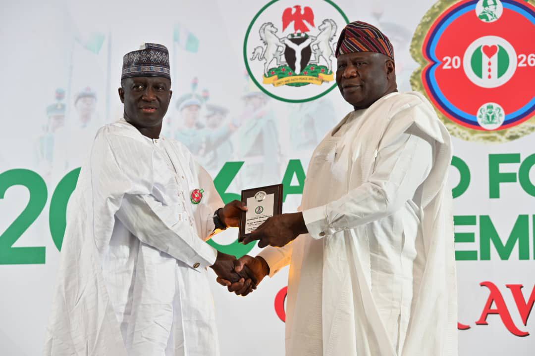 COAS Shaibu at Defence Gala