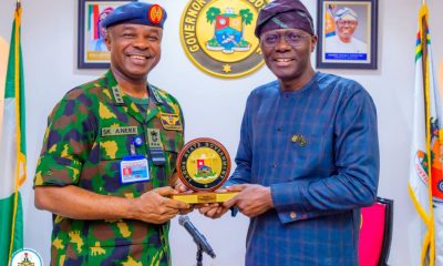 Air Force Chief Visits Gov. Sanwo-Olu