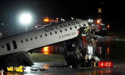 Air Canada Crash At LaGuardia Airport