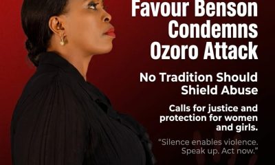 Favour Benson, CEO of JTAH Foundation