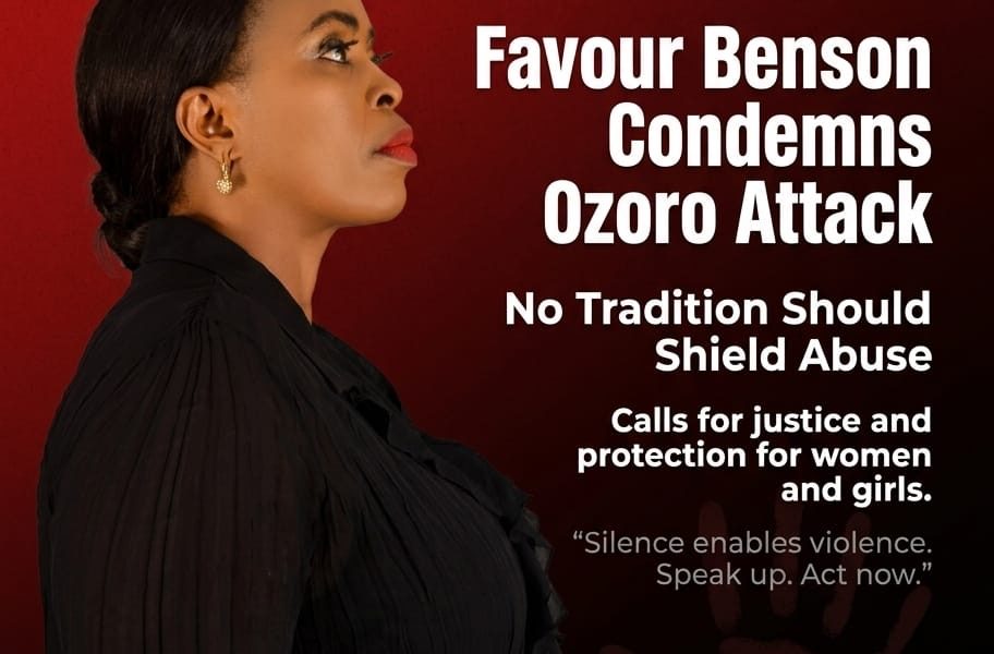 Favour Benson, CEO of JTAH Foundation