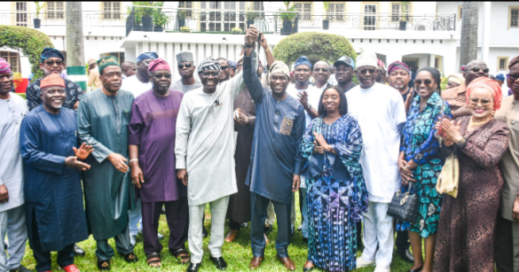Sanwo-Olu officially endorse ,Dr. Hamzat