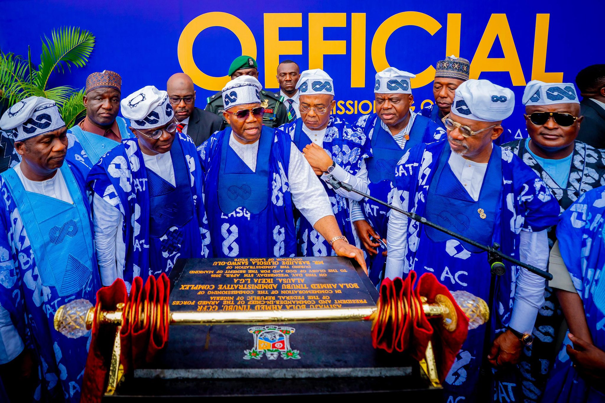 Tinubu commissions projects in Lagos