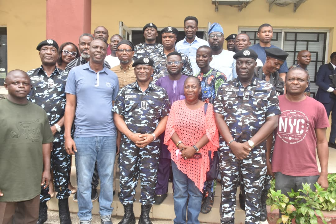 IGP Disu With Members of LAGOCO In Lagos
